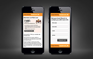 Bankwest mobile microsite
